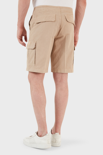Emporio Armani Pamuklu Regular Fit Kargo Erkek Short 211835 3R471 00051 BEJ - 2