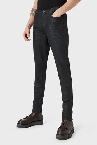 Emporio Armani - Emporio Armani Pamuklu Slim Fit J11 Jeans Erkek Kot Pantolon S 6K1J11 1DIXZ 0005 SİYAH
