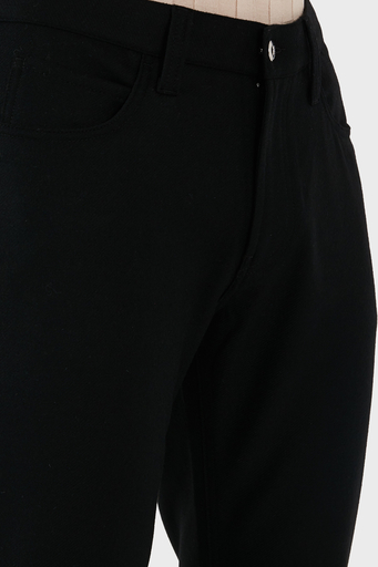 Emporio Armani Pamuklu Slim Fit Normal Bel Erkek Pantolon 6D1PJ5 1K68Z 0999 SİYAH - 4