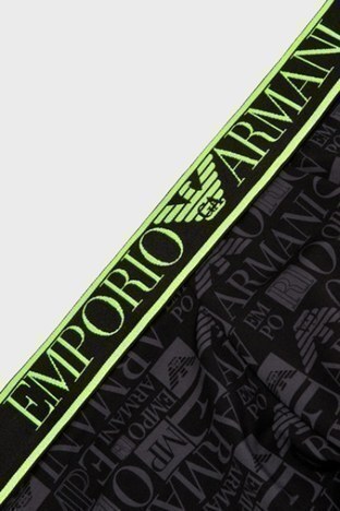 Emporio Armani - Emporio Armani Pamuklu Slip Erkek Boxer 111290 2R535 12421 SİYAH (1)