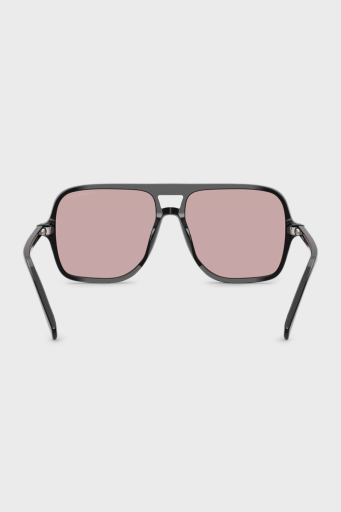 Emporio Armani Pilot Güneş Erkek Gözlük 0EA4252U 501773 57 Parlak Siyah-Pembe - 7