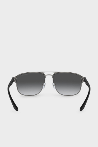 Emporio Armani Polarize Güneş Erkek Gözlük 0EA2144 336511 60 Mat Kurşuni-Degrade Gri - 4