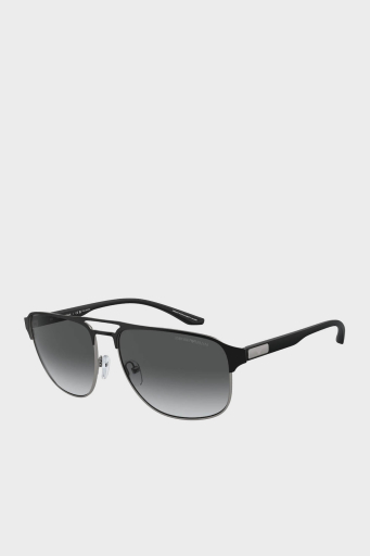 Emporio Armani Polarize Güneş Erkek Gözlük 0EA2144 336511 60 Mat Kurşuni-Degrade Gri - 5