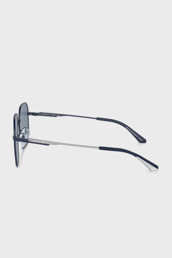 Emporio Armani Polarize Güneş Erkek Gözlük 0EA2154D 30182V 57 Mavi-Mavi - 5