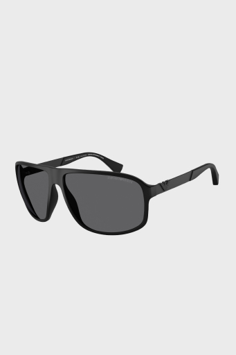 Emporio Armani Polikarbon Güneş Erkek Gözlük 0EA4029 5001T3 64 Mat Siyah-Gri Polarize - 1
