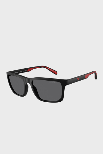 Emporio Armani Polikarbon Güneş Erkek Gözlük 0EA4219 5001T3 57 Mat Siyah-Gri Polarize - 2