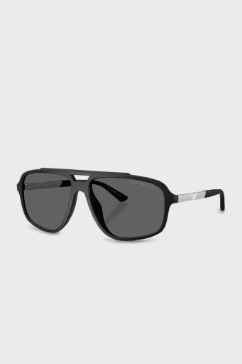 Emporio Armani Polikarbon Güneş Erkek Gözlük 0EA4236U 5001T3 59 Mat Siyah-Gri Polarize - 2