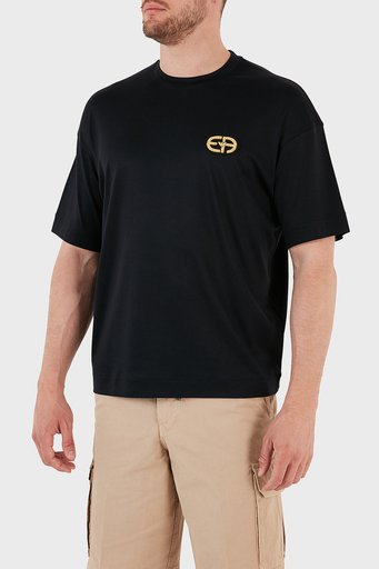 Emporio Armani Regular Fit Bisiklet Yaka Erkek T Shirt 6L1TDA 1JUVZ 0920 LACİVERT - 3