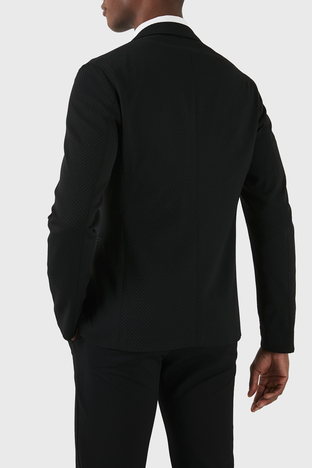 Emporio Armani - Emporio Armani Regular Fit Blazer Erkek Ceket E31G37 F1424 999 SİYAH (1)