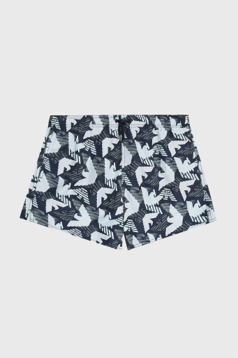 Emporio Armani Regular Fit Cepli Erkek Mayo Short 211740 4R444 62736 LACİVERT - 5