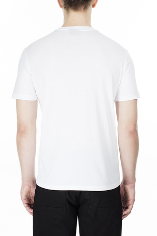 Emporio Armani - Emporio Armani Regular Fit Erkek T Shirt 3H1TB7 1J30Z 0100 BEYAZ (1)