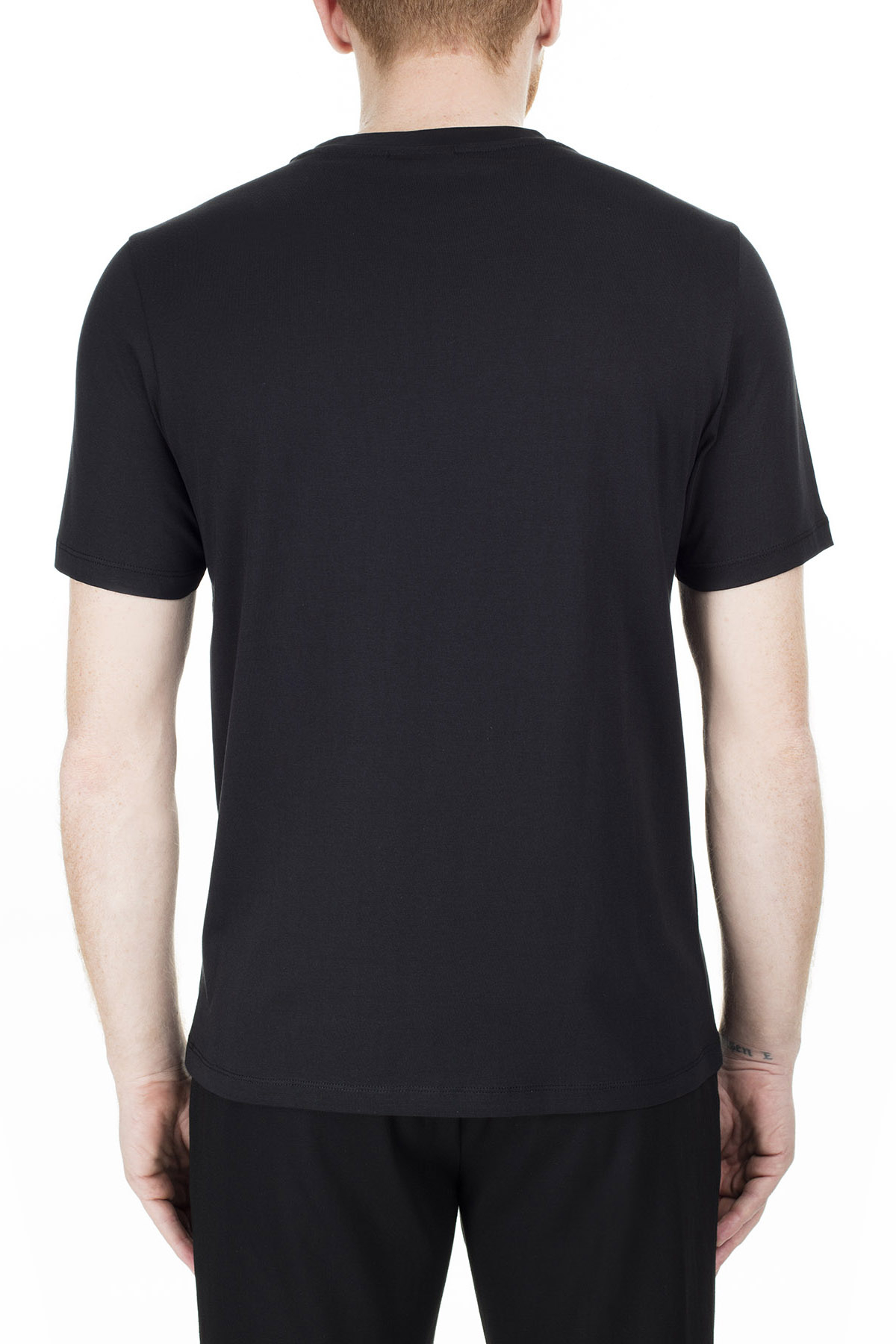 Emporio Armani Regular Fit Erkek T Shirt 3H1TD0 1J30Z 0999 SİYAH