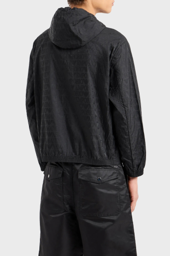Emporio Armani Regular Fit Kapüşonlu Mevsimlik Erkek Mont 3D1BH4 1NNXZ 0999 SİYAH - 3