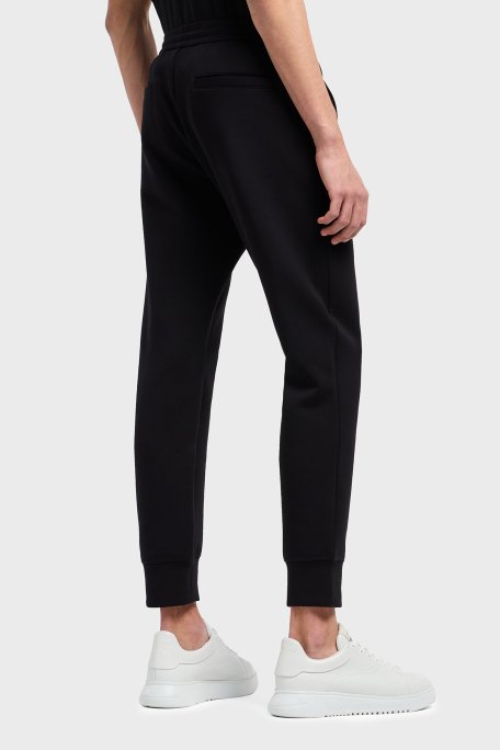 Emporio Armani Regular Fit Lastikli Bel Ribanalı Paça Jogger Erkek Pantolon EM001701 AF10013 UC001 SİYAH - 2