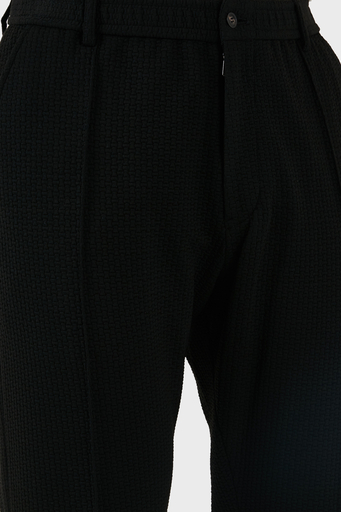 Emporio Armani Regular Fit Normal Bel Düz Paça Erkek Pantolon EM000440 TE11235 UC001 SİYAH - 6
