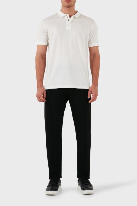 Emporio Armani Regular Fit Normal Bel Düz Paça Erkek Pantolon EM000440 TE11235 UC001 SİYAH - 7