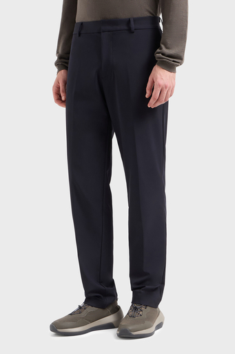 Emporio Armani Regular Fit Normal Bel Düz Paça Esnek Erkek Pantolon EM001505 AF10047 UB118 LACİVERT - 1