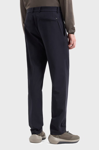 Emporio Armani Regular Fit Normal Bel Düz Paça Esnek Erkek Pantolon EM001505 AF10047 UB118 LACİVERT - 2