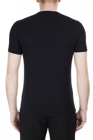 Emporio Armani - Emporio Armani Slim Fit Erkek T Shirt S 6G1TB6 1J0AZ 0999 SİYAH (1)