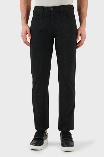 Emporio Armani Slim Fit Normal Bel Düz Paça Jeans Erkek Kot Pantolon EM001713 TE11112 U8113 ANTRASİT - 1