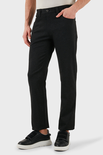 Emporio Armani Slim Fit Normal Bel Düz Paça Jeans Erkek Kot Pantolon EM001713 TE11112 U8113 ANTRASİT - 3