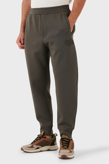 Emporio Armani Slim Fit Pamuklu Logolu Beli Lastikli Cepli Erkek Pantolon 8N1PT0 1JHSZ 06K0 HAKİ - 4