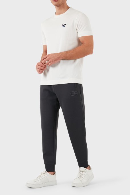 Emporio Armani Slim Fit Pamuklu Logolu Beli Lastikli Cepli Erkek Pantolon 8N1PT0 1JHSZ 0842 ANTRASİT - 2