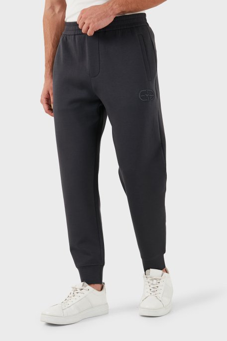 Emporio Armani Slim Fit Pamuklu Logolu Beli Lastikli Cepli Erkek Pantolon 8N1PT0 1JHSZ 0842 ANTRASİT - 3