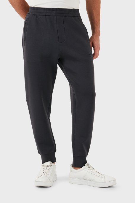 Emporio Armani Slim Fit Pamuklu Logolu Beli Lastikli Cepli Erkek Pantolon 8N1PT0 1JHSZ 0842 ANTRASİT - 4