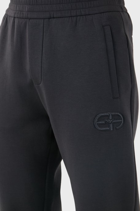 Emporio Armani Slim Fit Pamuklu Logolu Beli Lastikli Cepli Erkek Pantolon 8N1PT0 1JHSZ 0842 ANTRASİT - 5