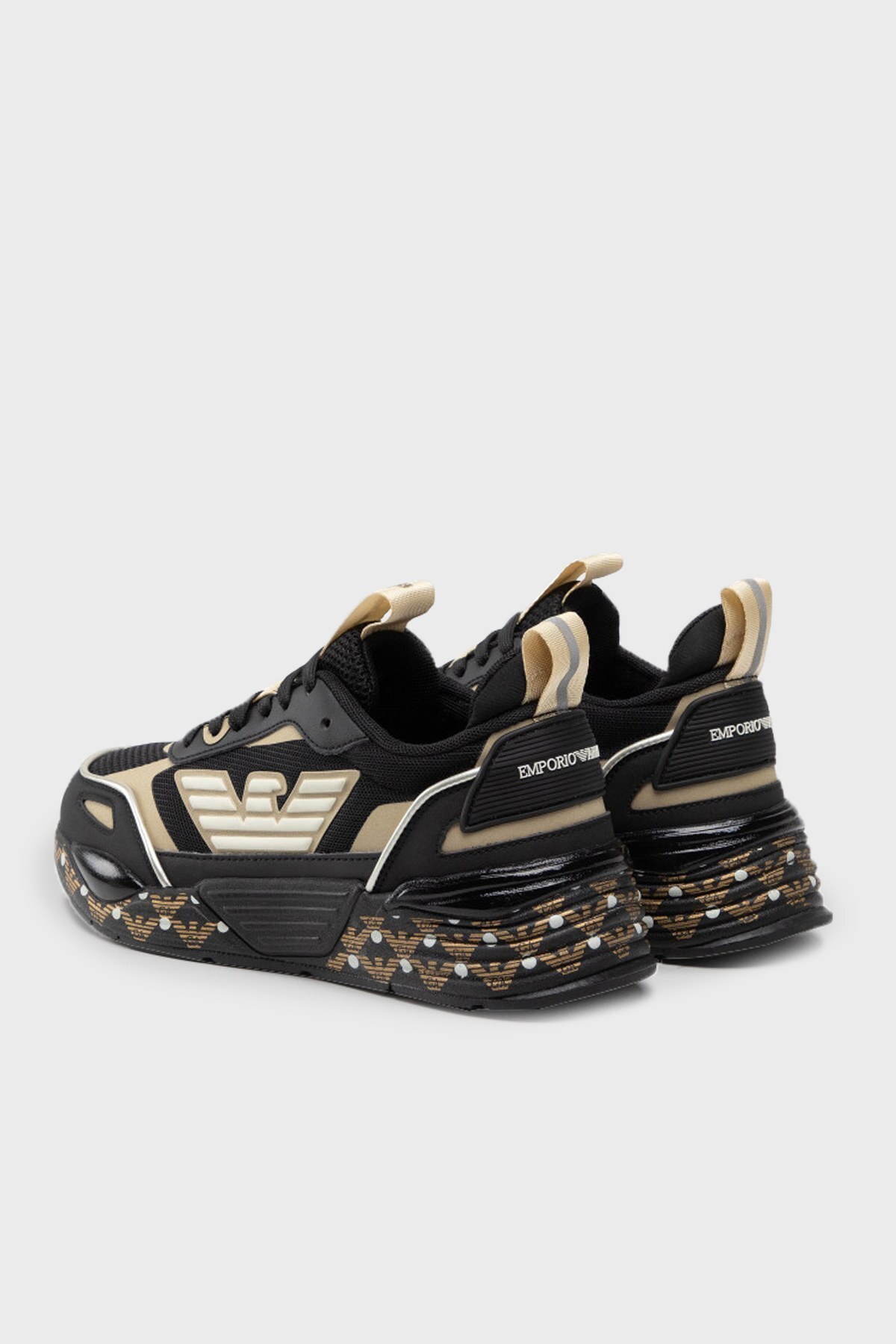 Emporio Armani Sneaker Bayan Ayakkabı S X3X126 XN029 Q495 SİYAH