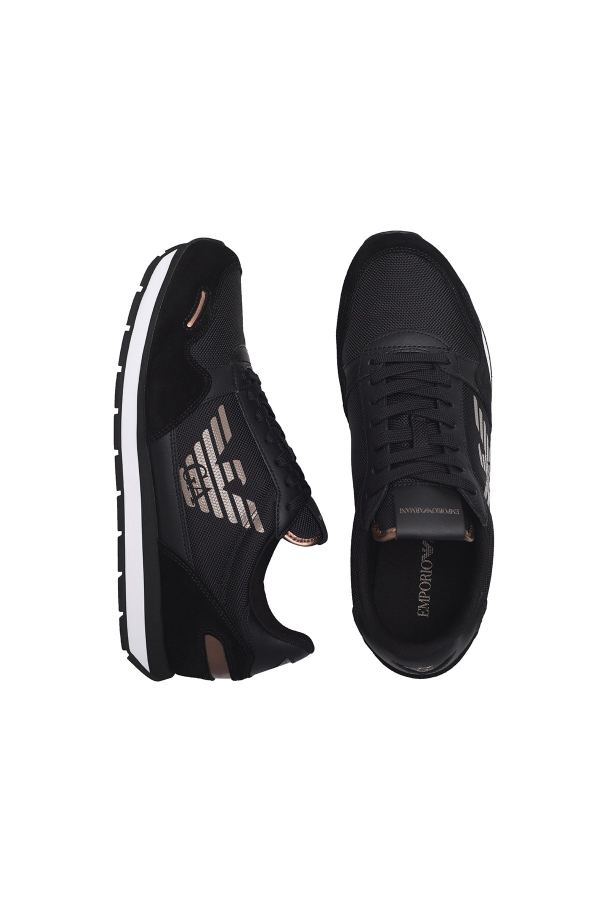 Emporio Armani Sneaker Erkek Ayakkabı X4X215 XM561 N218 SİYAH