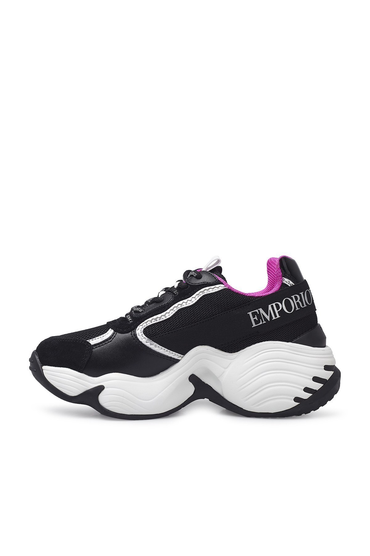 Emporio Armani Sneaker Kadın Ayakkabı X3X088 XM059 N102 SİYAH