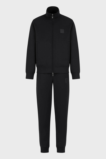 Emporio Armani Streç Logolu Slim Fit Erkek Eşofman Takımı 6D1D72 1JRRZ 0999 SİYAH - 12
