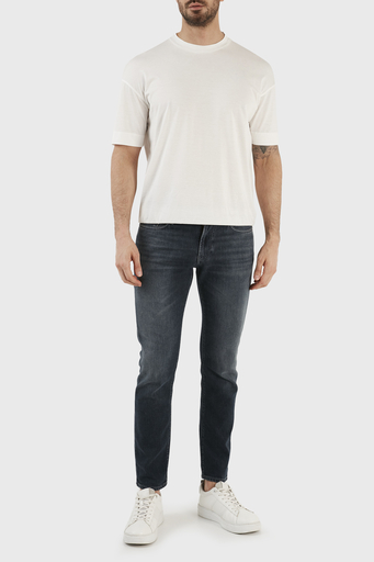 Emporio Armani Streç Pamuklu Normal Bel Slim Fit J06 Jeans Erkek Kot Pantolon 3R1J06 1DL2Z 0941 MAVİ - 1
