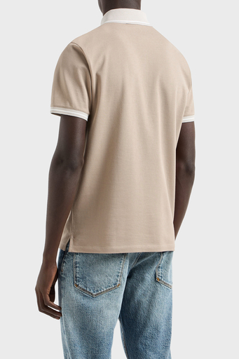 Emporio Armani Streç Pamuklu Regular Fit Düğmeli Erkek Polo Yaka T Shirt EM000852 AF12955 F6054 HAKİ - 2