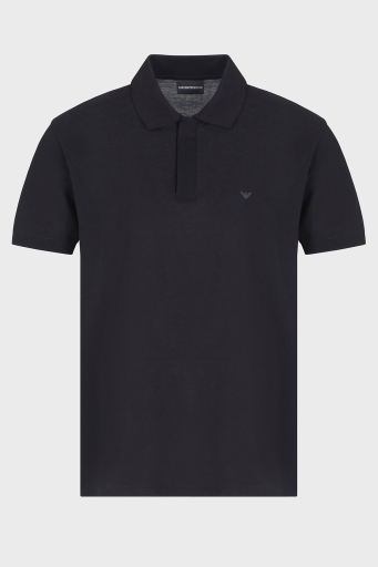 Emporio Armani Streç Pamuklu Regular Fit Düğmeli Erkek Polo Yaka T Shirt EM001146 AF13742 UB118 LACİVERT - 5