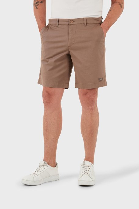 Emporio Armani Streç Pamuklu Regular Fit Normal Bel Erkek Short EM000591 AF12336 U6189 TOPRAK - 1