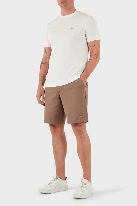 Emporio Armani Streç Pamuklu Regular Fit Normal Bel Erkek Short EM000591 AF12336 U6189 TOPRAK - 2
