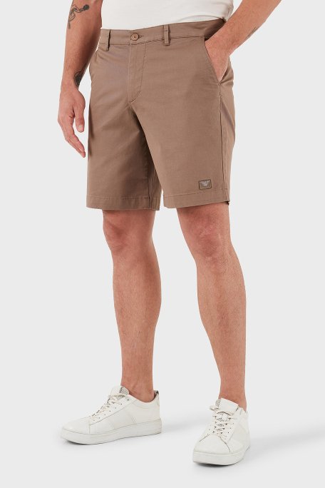 Emporio Armani Streç Pamuklu Regular Fit Normal Bel Erkek Short EM000591 AF12336 U6189 TOPRAK - 3