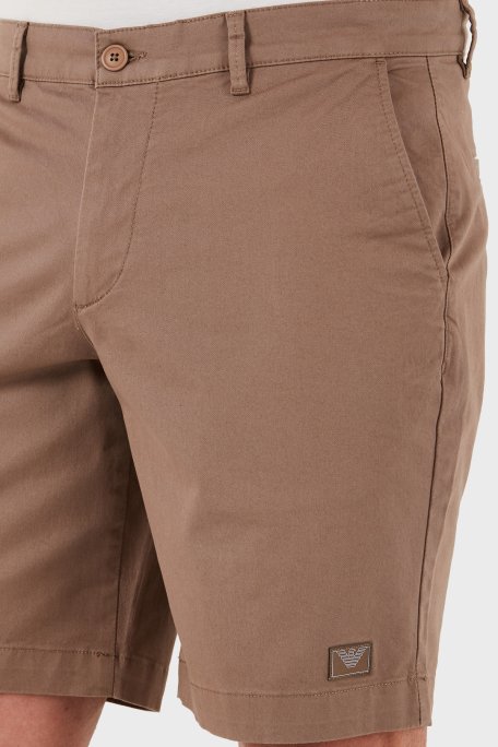 Emporio Armani Streç Pamuklu Regular Fit Normal Bel Erkek Short EM000591 AF12336 U6189 TOPRAK - 5