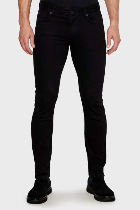 Emporio Armani Streç Pamuklu Skinny Fit Jeans Erkek Kot Pantolon 6D1J06 1D96Z 0005 SİYAH - 1