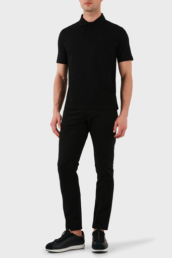 Emporio Armani Streç Pamuklu Slim Fit Normal Bel Düz Paça Jeans Erkek Kot Pantolon EM000121 AF14123 UC001 SİYAH - 1