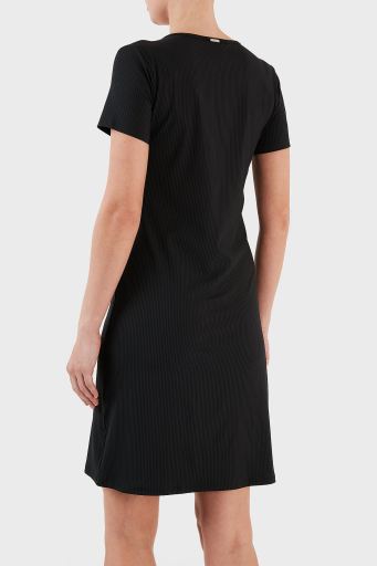 Emporio Armani Streç Slim Fit Bağcıklı Mini Bayan Elbise 262673 3R308 00020 SİYAH - 10