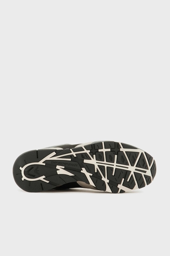 Emporio Armani Süet Sneaker Erkek Ayakkabı X4X642 XN951 T835 ANTRASİT - 6