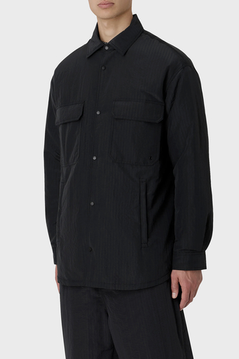 Emporio Armani Suya Dayanıklı Regular Fit Gofre Erkek Mont 3D1BA1 1NJUZ 0999 SİYAH - 1
