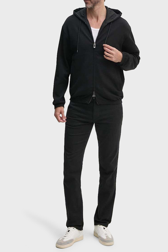 Emporio Armani Suya Dayanıklı Streç Pamuklu Çift Taraflı Bomber Erkek Ceket 6D1MD3 1JHSZ 0999 SİYAH - 3