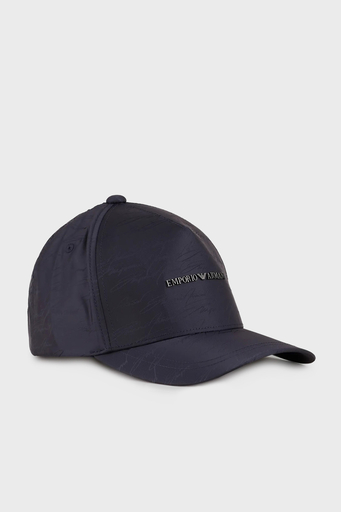 Emporio Armani Tamamı İmza Logolu Erkek Şapka 627519 3R585 00035 LACİVERT - 1