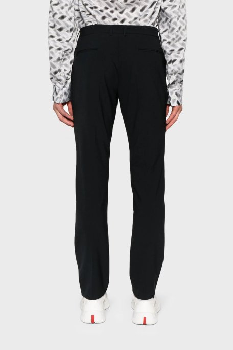 Emporio Armani Yünlü Streç Klasik Erkek Pantolon E31P68 01506 999 SİYAH - 3