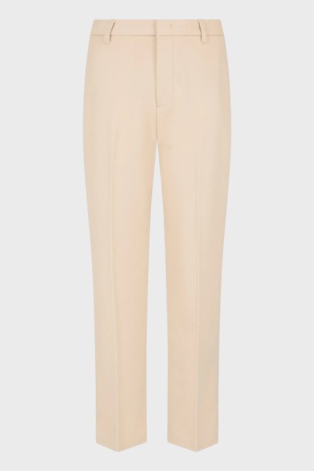 Emporio Armani Yünlü ve Kaşmirli Regular Fit Normal Bel Erkek Pantolon 6D1P67 1NUVZ 0128 EKRU - 5